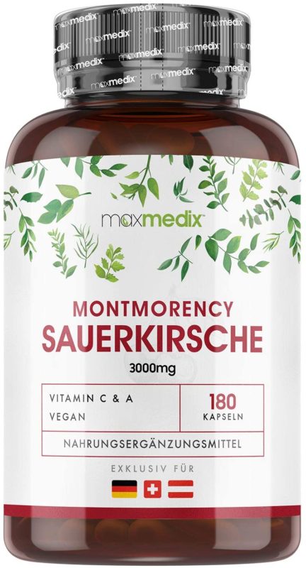 maxmedix-montmorency-sauerkirsche-melatonin-tabletten