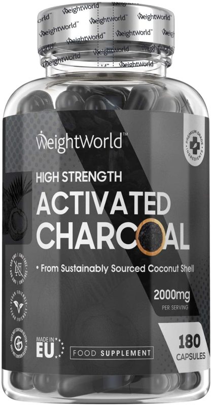 WeightWorld-Aktivkohle-Kapseln